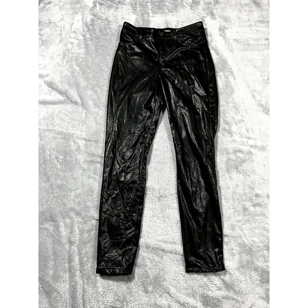 Rewash Brand NWT Size 5 Vegan Leather Skinny Pants In Black